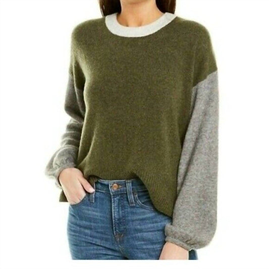 Madewell - Payton Colorblock Wool Blend Sweater