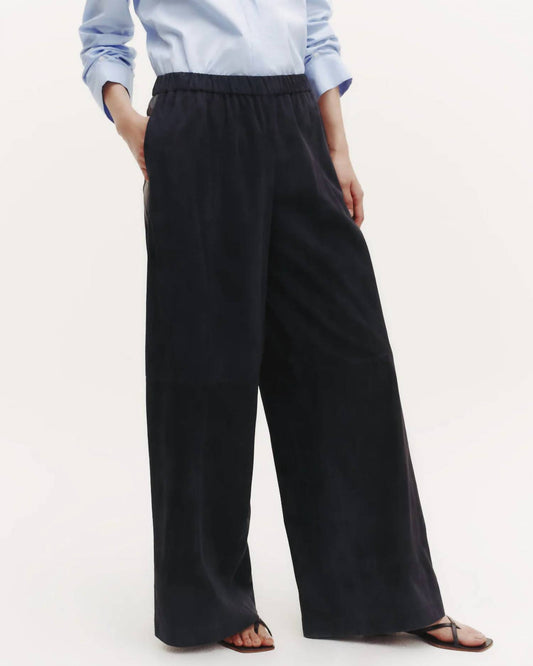 Twp - Suede Eva Pants With Tux Stripe