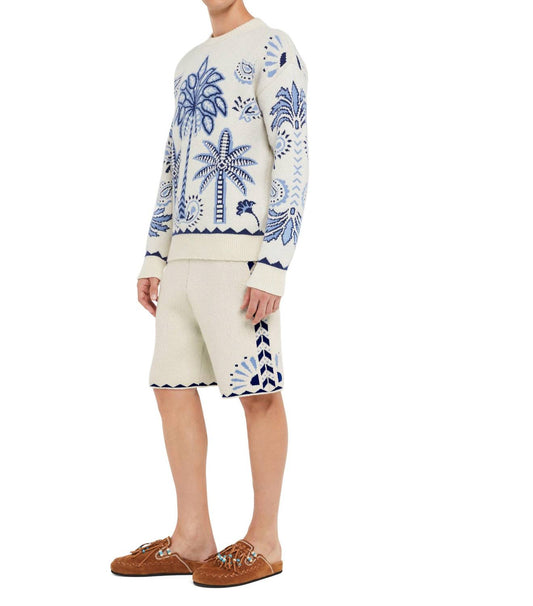 Alanui - Wild Wonder Foulard Bermuda Shorts