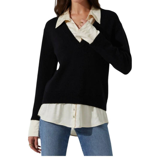 Astr - Jianna Layered Sweater