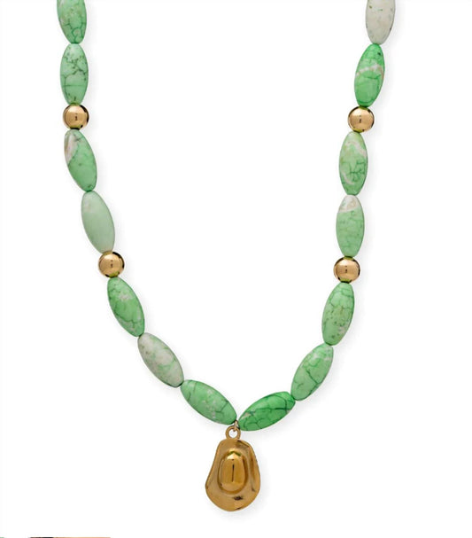 Bracha - Giddy Up Hat Necklace