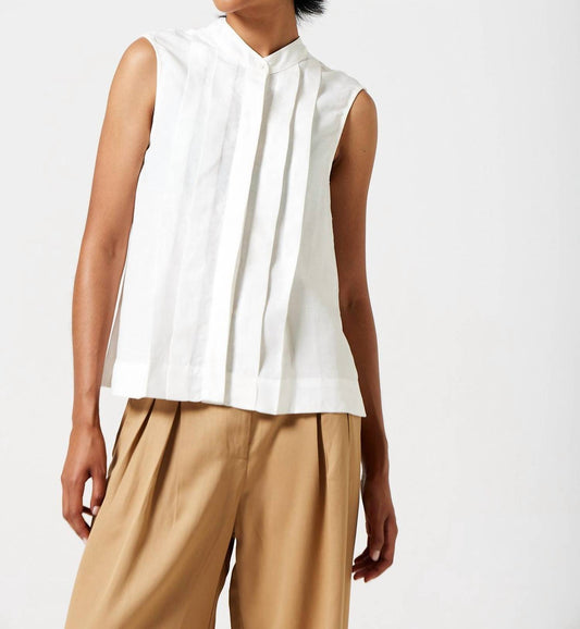 Marni - Sleeveless Pleat Top