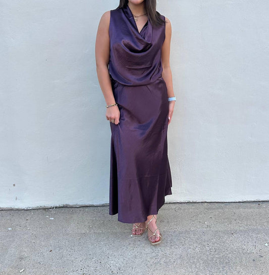 Lucy Paris - Barabara Satin Skirt