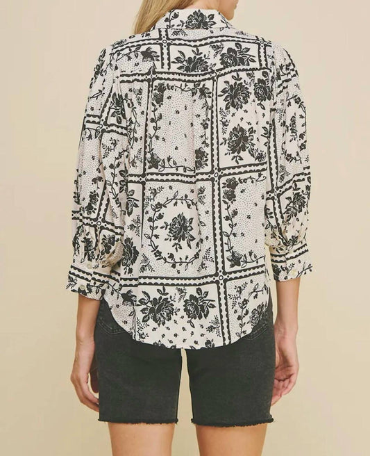 Pinch - Floral Print Button Down Shirt