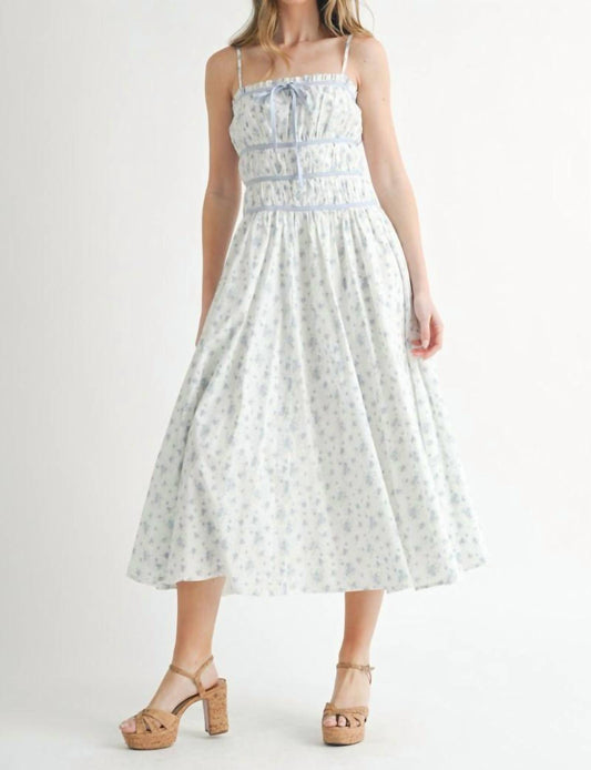 Mable - Floral Midi Dress