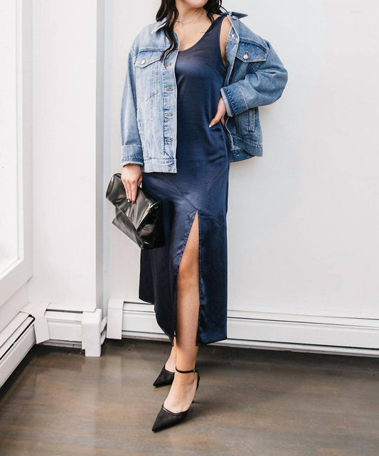 Crescent - Satin Tank Dress