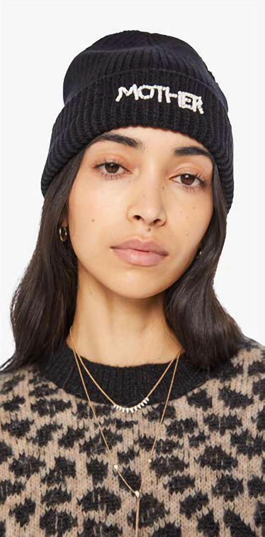 Mother - Cotton Blend Ribbed Beanie