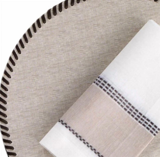 Bodrum Linens - Whipstitch Place Mats - Set of 4