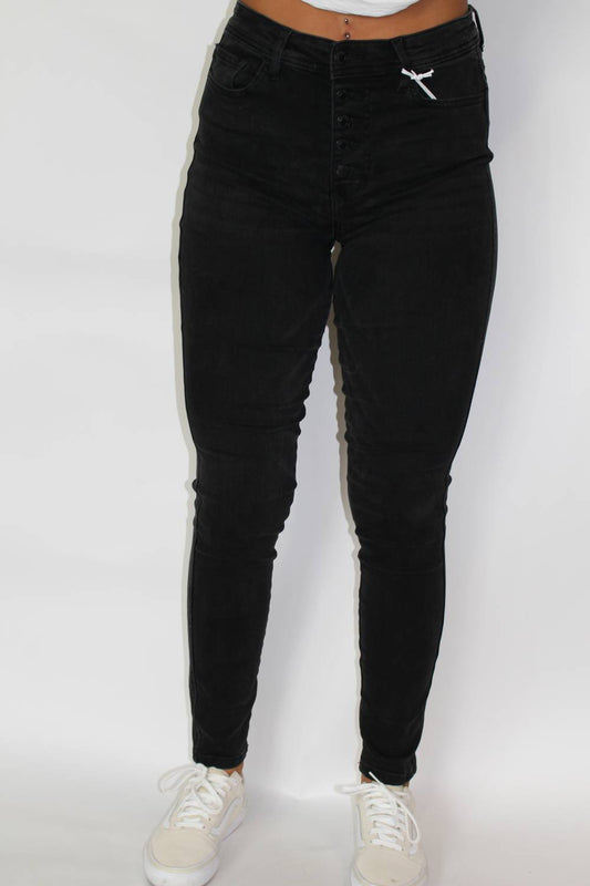 Vervet By Flying Monkey - Haylie High Rise Skinny Jeans