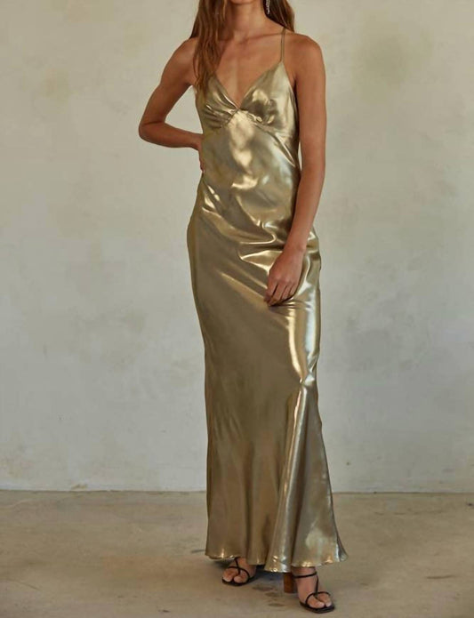 By Together - The Nicole Liquid Maxi Dress