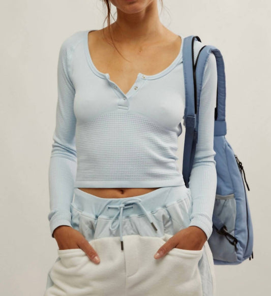 Free People - Bail Out Long Sleeve Layer Top