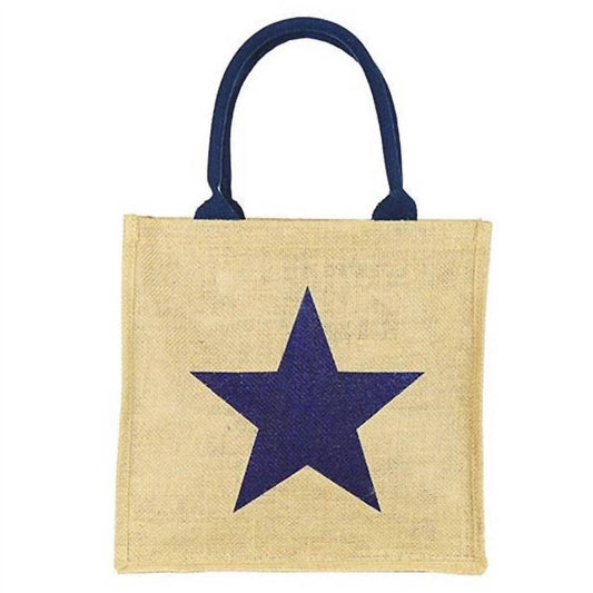 22Tote - Women's Lightweight Star Straw Tote Bag