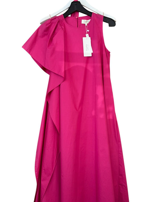 Psophia - Women's Crew Neck Midi Dress