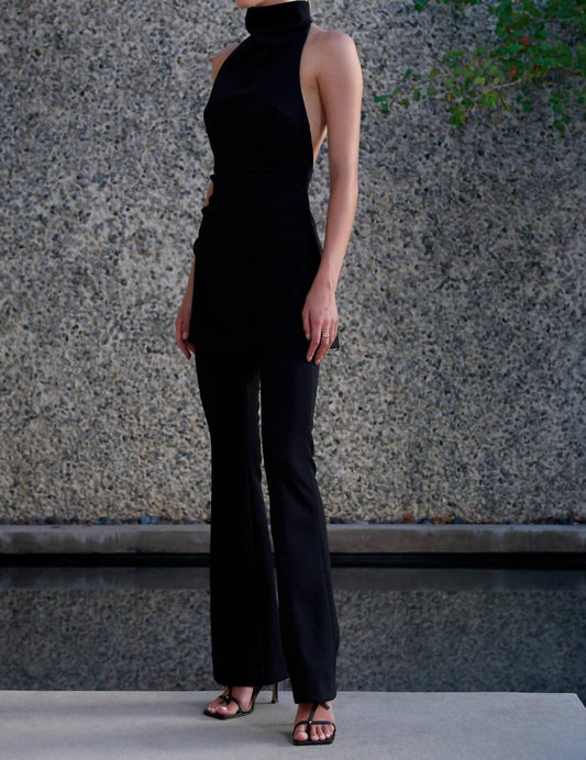 Misha - Razi Soft Cowl Neck Jumpsuit