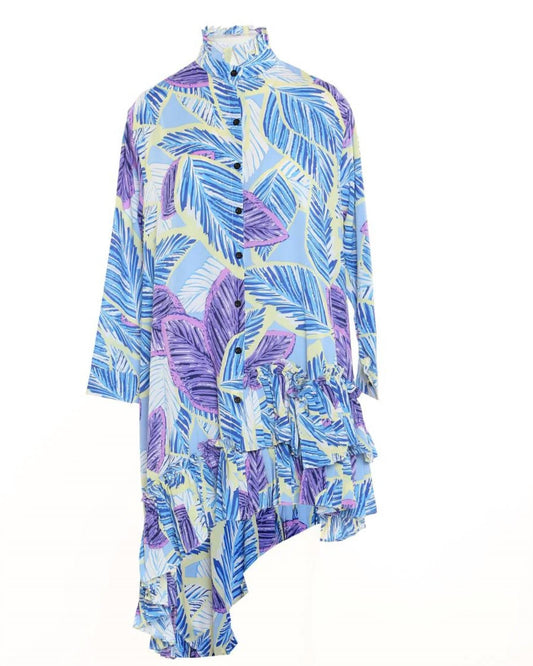 Beulahstyle - Women's One Size Low High Dress