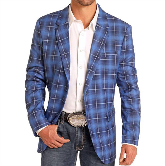 Panhandle - Plaid Western Blazer