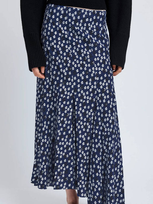 Proenza Schouler - Joelle Skirt In Printed Silk Viscose