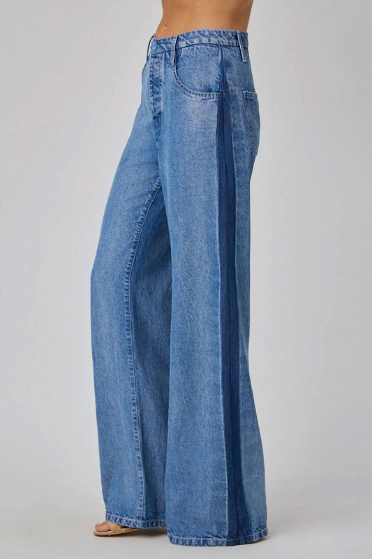 Bella Dahl - Anya Side Tacked Released Jean