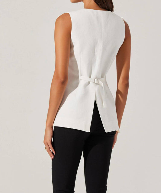 Astr - Sonja Asymmetrical Vest