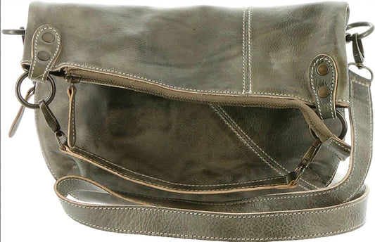 Bedstu - Tahiti Distressed Leather Messenger Bag