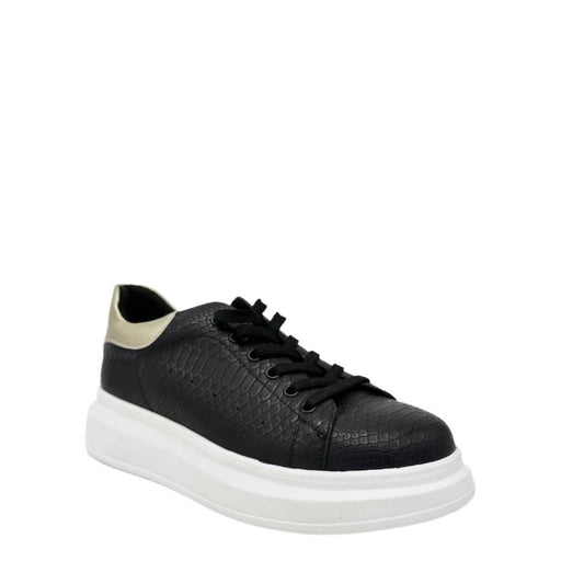 Renato Garini - Women's Platform Laced Sneakers