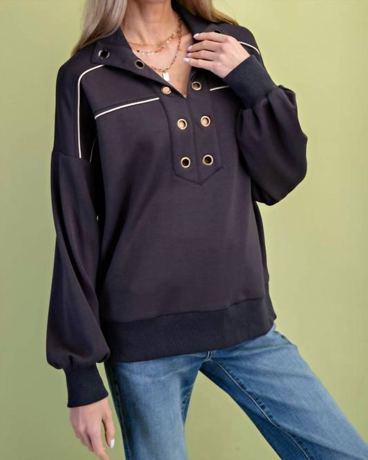 Gigio - Elevated Double Soft Knit Sweatshirt