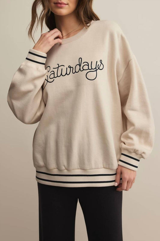 Z Supply - Oversized Saturdays Sweatshirt