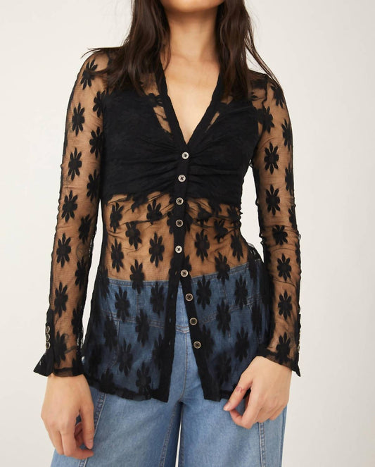 Free People - Flower Fields Long Sleeve Shirtee