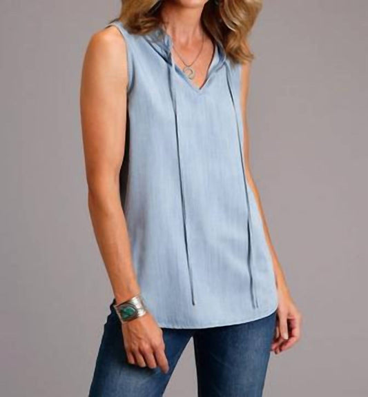 Stetson - Denim Sleeveless Blouse