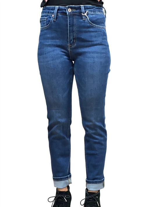 Kancan - High Rise Straight Jean
