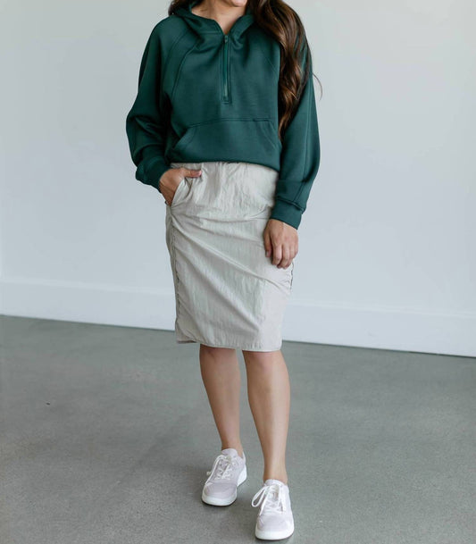 Inherit Clothing Company - Wind Breaker High Rise Midi Skirt