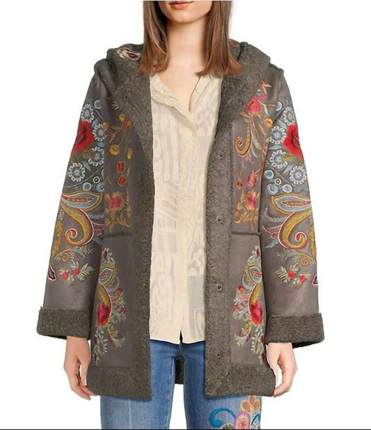 Johnny Was - SATURNA FAUX SUEDE COAT