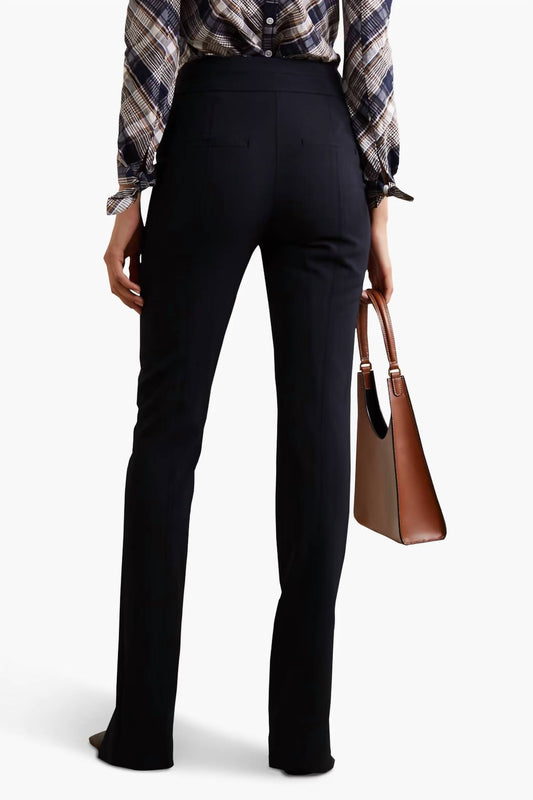 JESSAMY TWILL SLIM-LEG PANTS