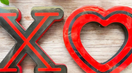 Burton + Burton - “XOXO” Sign Shelf Decor