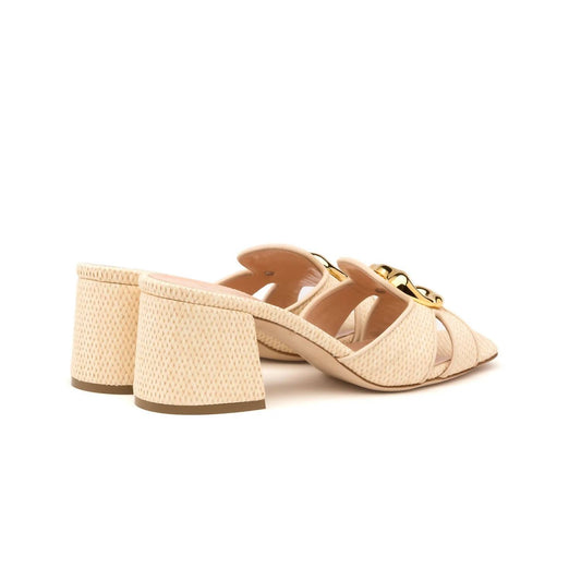 Rupert Sanderson - Women's Cicely Raffia Pebble Mule