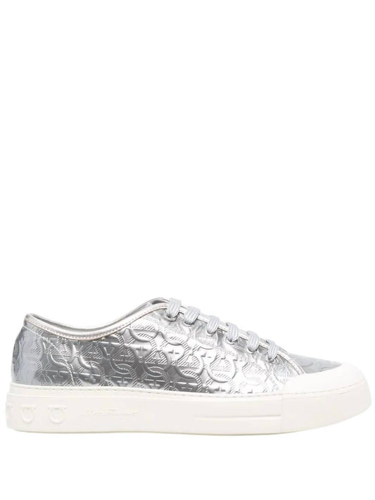 Salvatore Ferragamo - Men's Gancini Low Top Sneakers