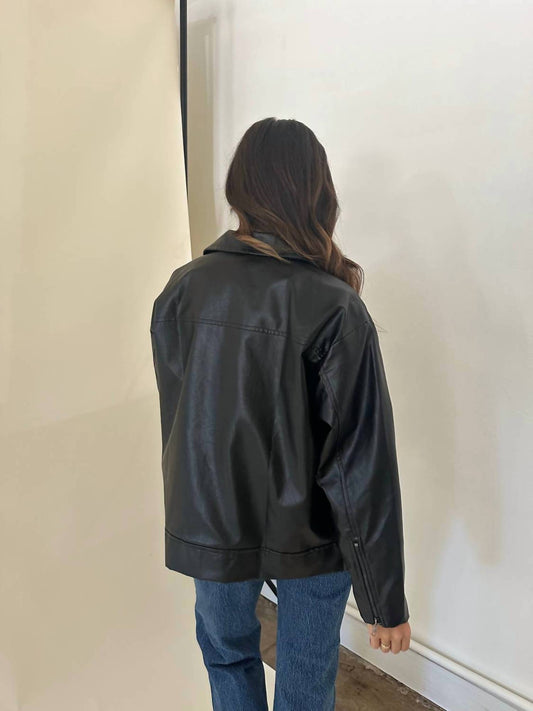 Needii - Pepper Faux Leather Jacket