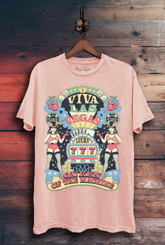 Lotus Fashion Collection - Women's Viva Las Vegas Graphic Top