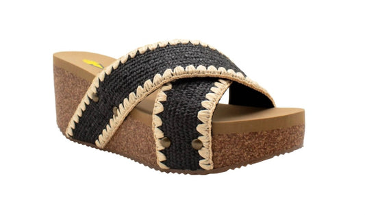 Volatile - Women's Antigua Woven Raffia Sandals