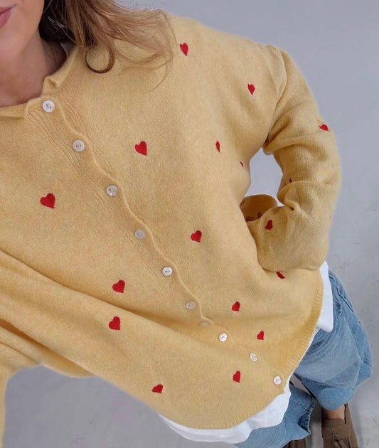 Things Between - Honey Heart Cardigan