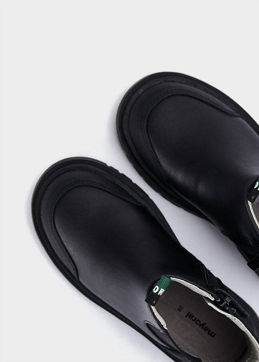 Mayoral - Kid's Leather Chelsea Biker Boot