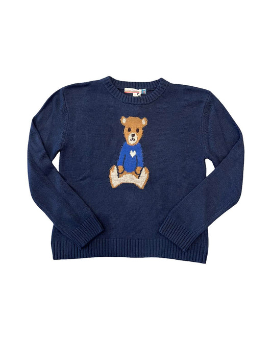 Vintage Havana - Girls Bear Sweater