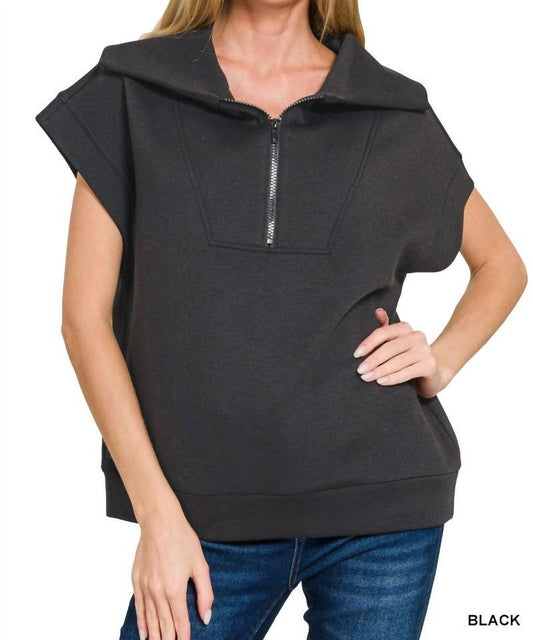 Zenana - Naomi Scuba Half Zip