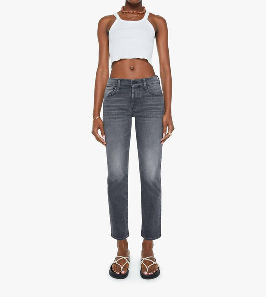 Mother - Mid Rise Hiker Hover Straight Jeans