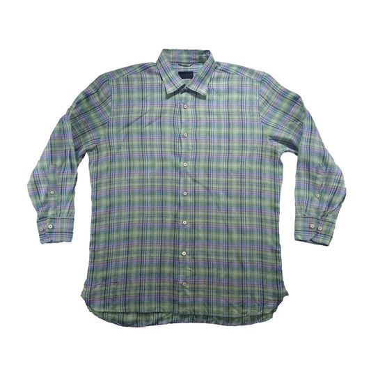 Calder Carmel - Men's Plaid Long Sleeve Shirt