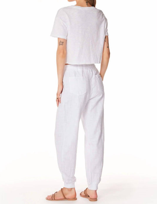 Bobi - Mixed Drawstring Pant