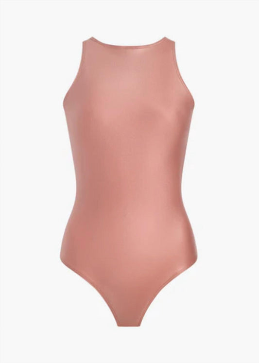 Commando - Matte Metallic Crew Tank Bodysuit