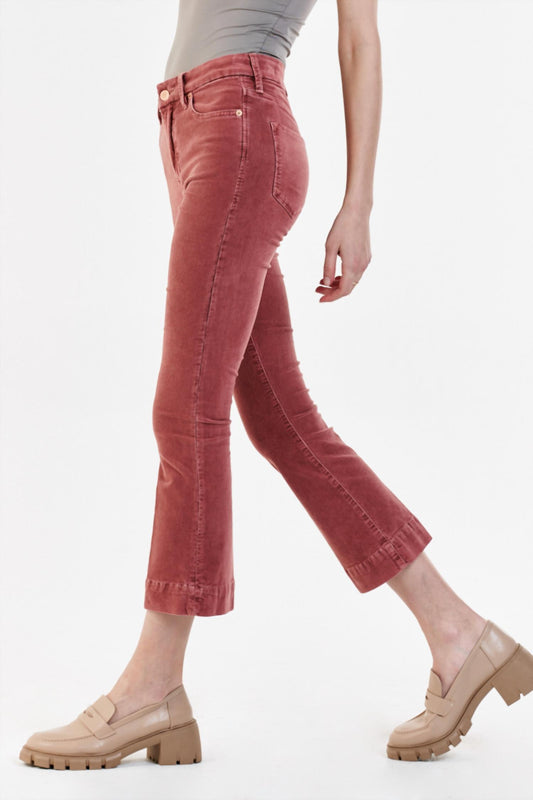 Dear John Denim - Jeanne Super High Rise Cropped Flare Cords