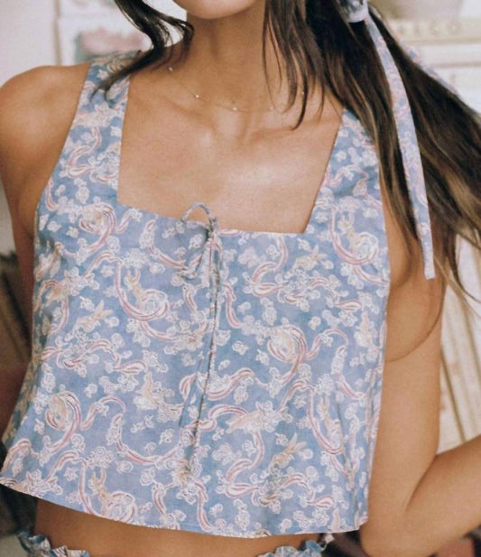 Montce - Square Neck Crop Top