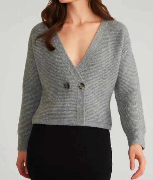 525 America - QUINN: DOUBLE BREASTED SWEATER